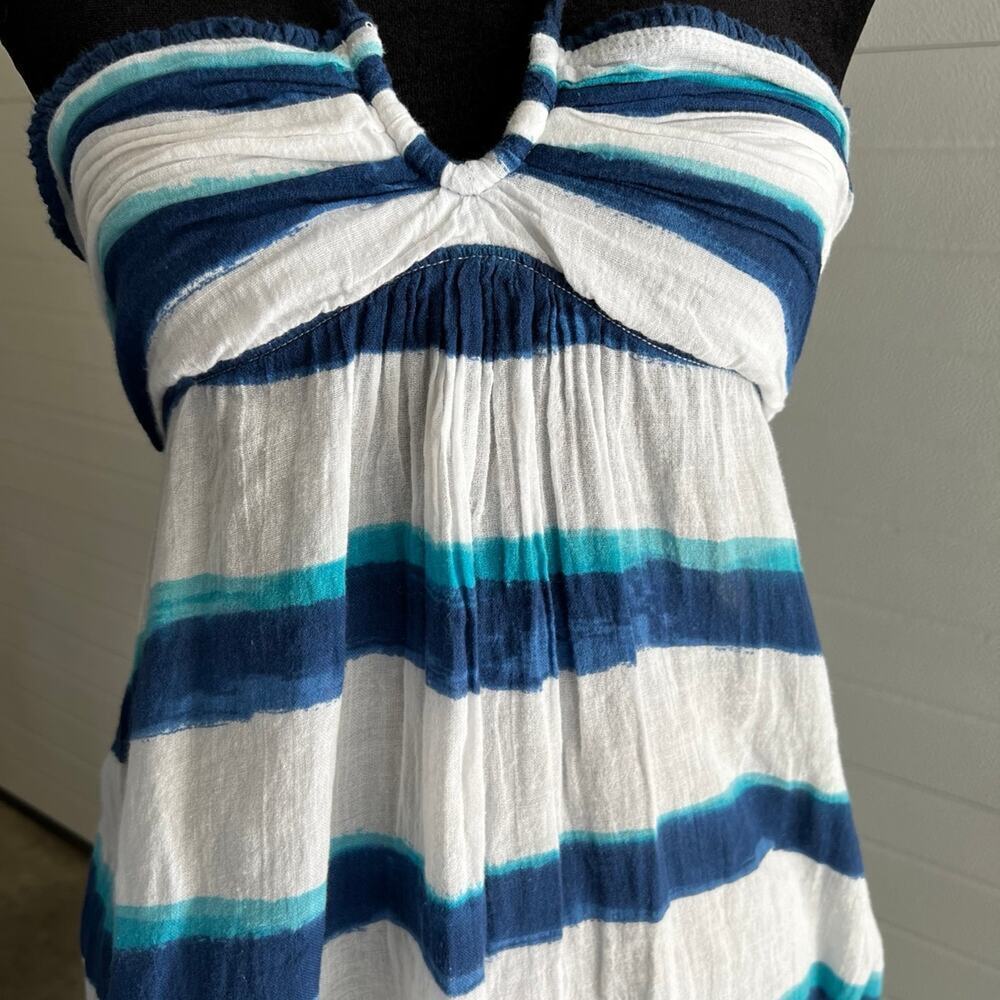 Gilly Hicks cami stripe halter style top, women's size M